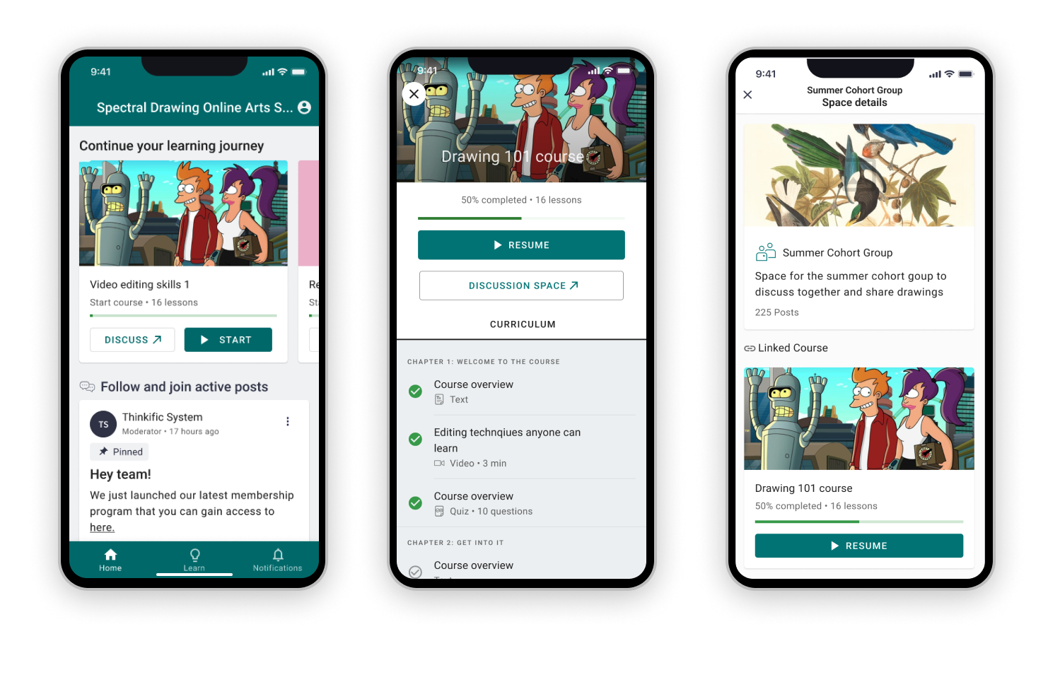 Mobile Learning Screen Examples Native mobile app learning experience – Jocelyn Ng